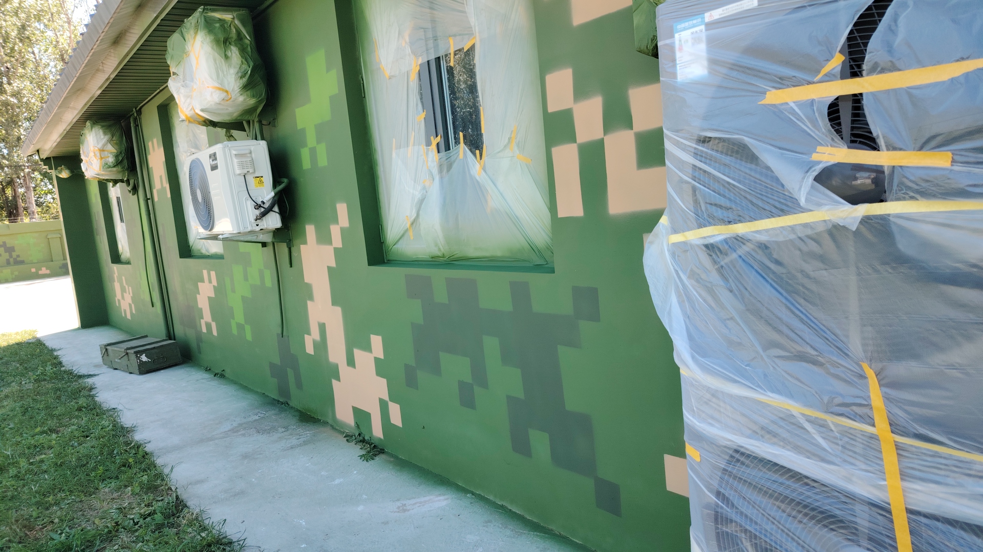 青海外墙迷彩漆施工多少钱 伪装迷彩漆